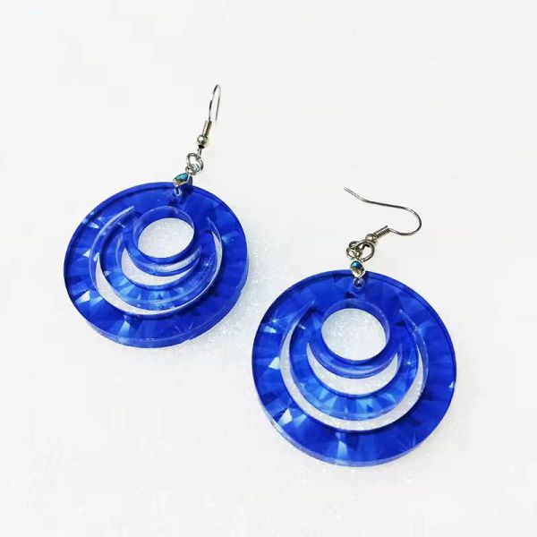Blank Sublimation Acrylic Earrings For Custom Girl Gifts