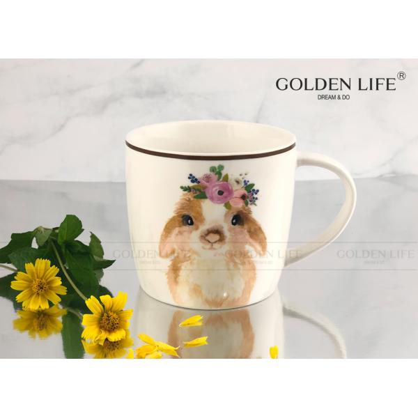 Fine Bone China ceramic 440cc Mug Cute Animal Design Tea Cup and  Coffee Mug