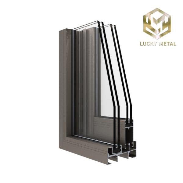 Aluminium Window Profiles  T5 Temper Services Manufactured 90 Series
