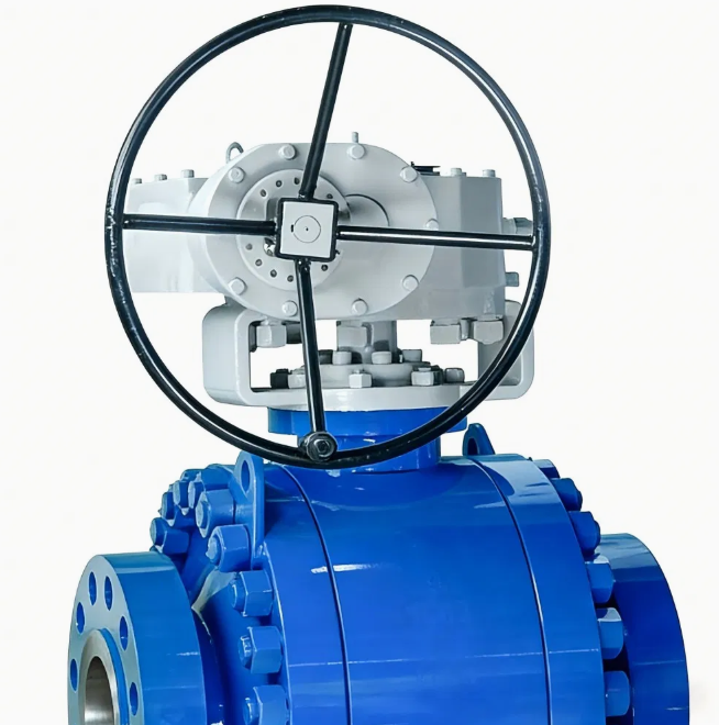 HOT API Standard Carbon Steel WCB 3-Piece Trunnion Mounted Ball Valve Flange Connection High Temperature Gas Use Industrial
