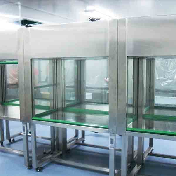 SUS304 Laboratory Laminar Air Flow System Medical Cleanroom Projects And Equipments