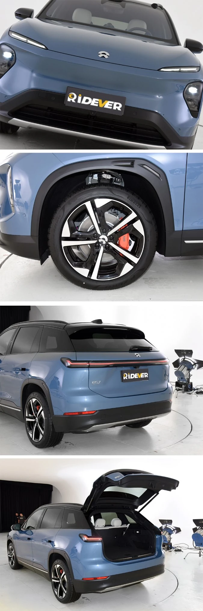 Luxury SUV Nio EV Car Power 480kw New Energy Vehicle Ridever Newest