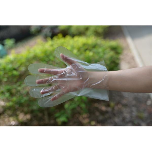 Перчатки Hdpe 1.1g/Piece обработки пищевых продуктов прозрачные устранимые