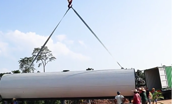 30 m³ 8 Bar Cryogenic Liquid Storage Tank for LN₂