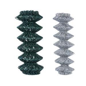 Hot Dipped Galvanized PVC Chain Link Fence - Corrosion Resistant Diamond Mesh