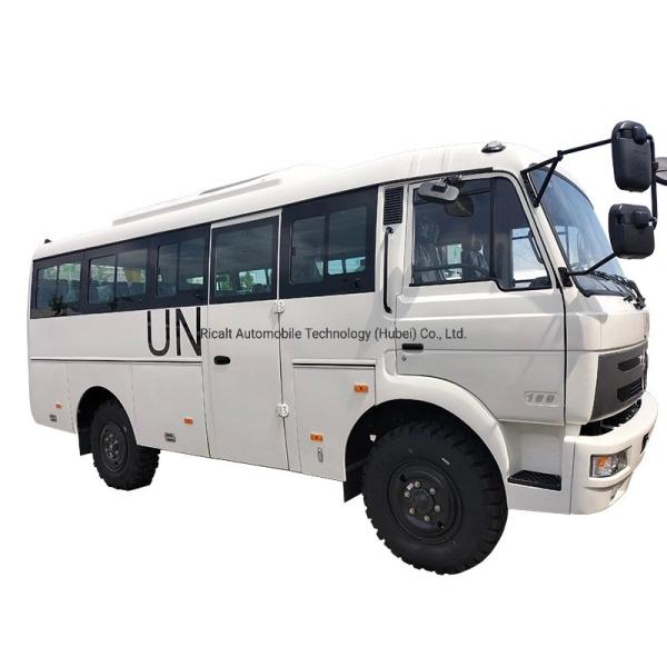 10-19 lugares ônibus ônibus diesel autocaravana Dongfeng 4X4 Expedição Off Road Minibus