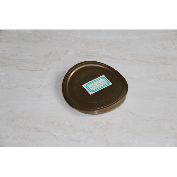 Крышка PE содружественного коричневого качества еды Eco пластичная с подгонянный выбивать логоса