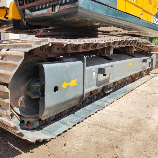 Excavadora Hyundai de uso médio Máquina de excavadora hidráulica e potente