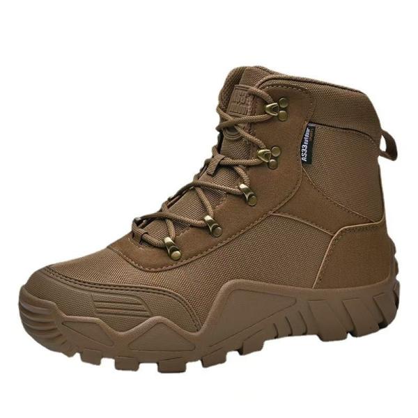 Chaussures tactiques de camouflage de taille moyenne respirantes absorbant la sueur