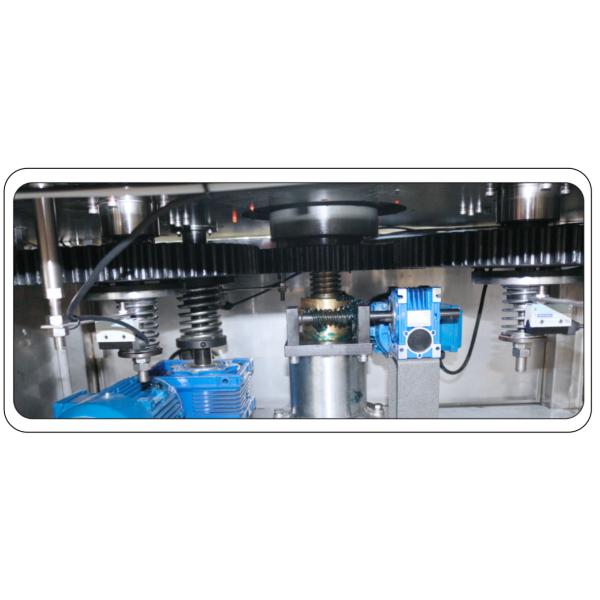 Fertilizer 1-5L Drum Six Head  Automatic Rotary Anti-Theft Capping Machine