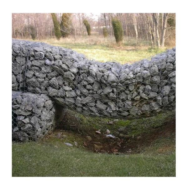 Protective Gabion Wire Mesh Galvanized Woven Gabion with Customizable Welding Pattern