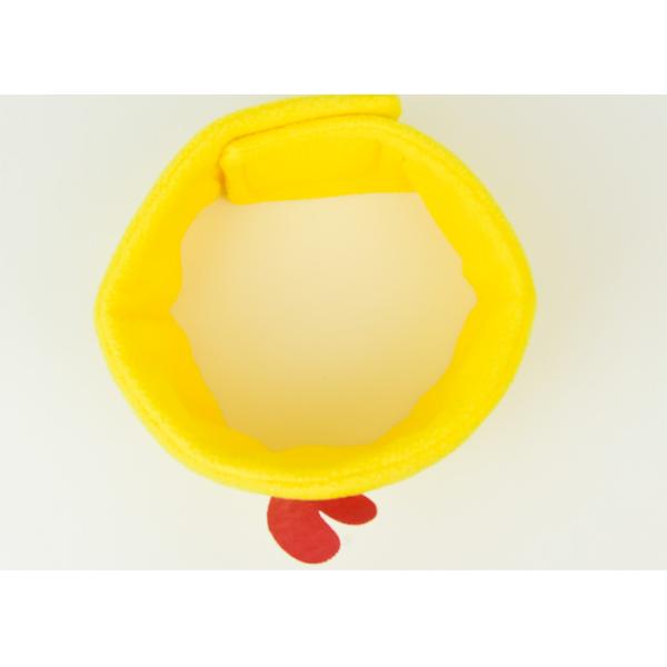 Cute On Ear Workout Headphones , Yellow Color Lightweight On Ear Headphones