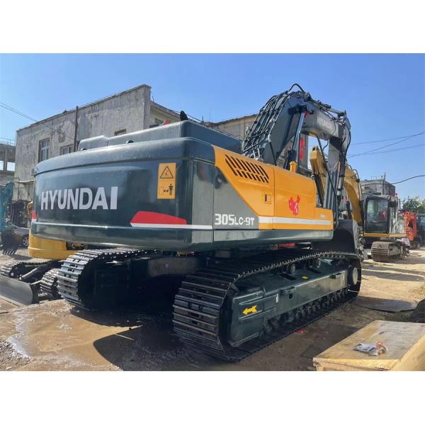 Excavateur Hyundai R305LC de fabrication coréenne utilisé 2019Année Poids 30Tons Grande capacité