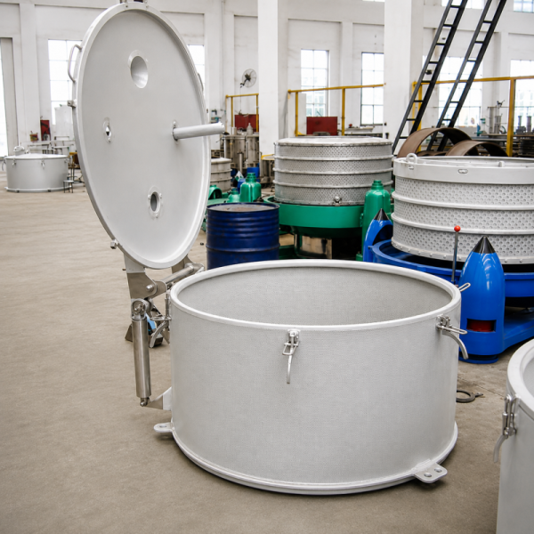 Top Discharge Basket Centrifuge for Crystal and Granule Filtration
