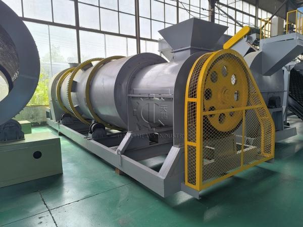 Granulador de fertilizantes orgânicos compostos de aço carbono/aço inoxidável 2-12 t/h