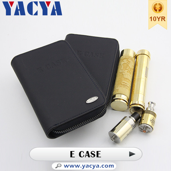 Портативный электронный случай кожи первого курса аксессуаров сигареты