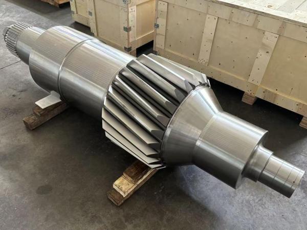 Sélection avancée des matériaux et fabrication de précision pour le broyage de l'arbre d'engrenage industriel à transmission