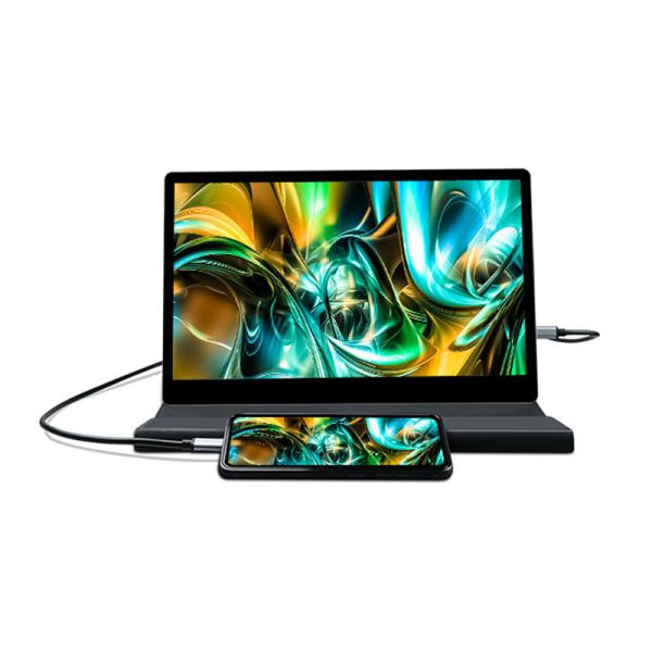 tela portátil de pouco peso da beira 13,3 do quadro de 5.5mm” para o Desktop de Android Q