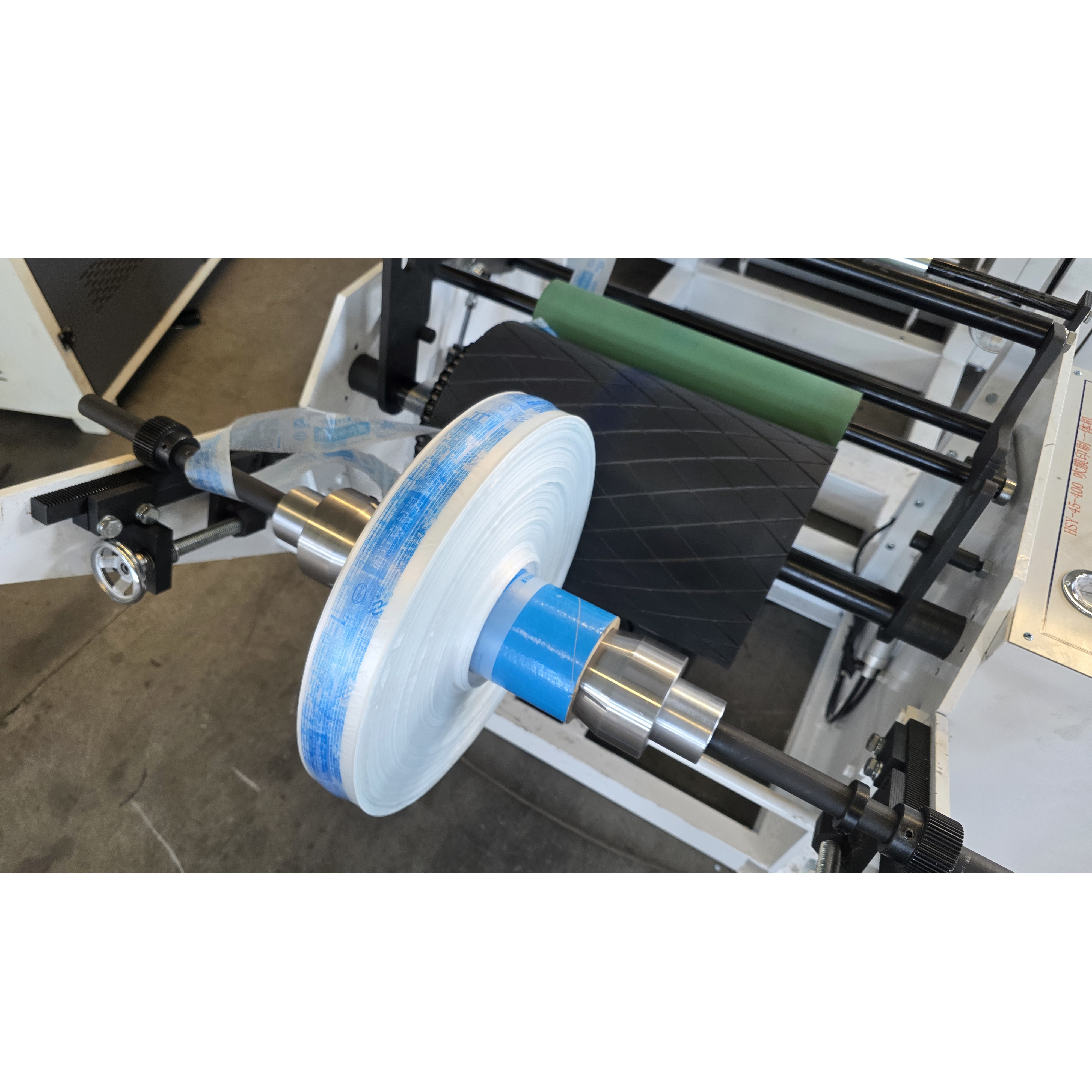 Two Color Printing Blown Film Machine | LDPE HDPE Film Extrusion Line with Inline Gravure Printing
