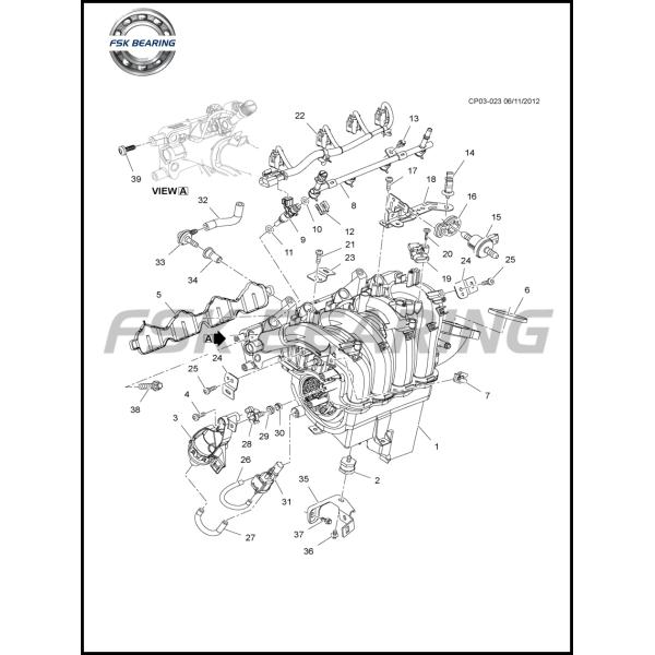 Inyector de combustible multipunto 55562599 para Chevrolet Cruze 1.6L Autopartes Transfronterizas