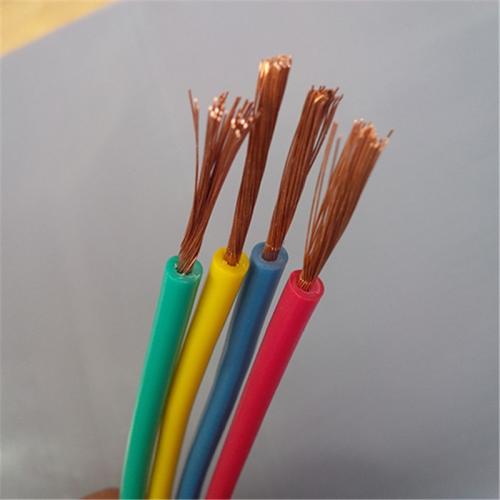 300 / 500V RV PVC Electrical Cable Flexible Copper Conductor PVC Insulated Wire