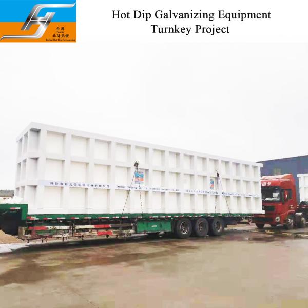 Automatic/Semi-automatic Hot Dip Galvanizing Equipment with High Velocity Pulse Firing System and Chromium-Free Passivator