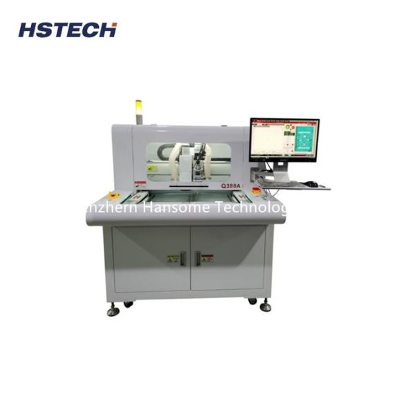 Twin Working Table Automatic Offline PCB Depaneling Router with High Quality Guillotine Blade for PCB Board Cutting