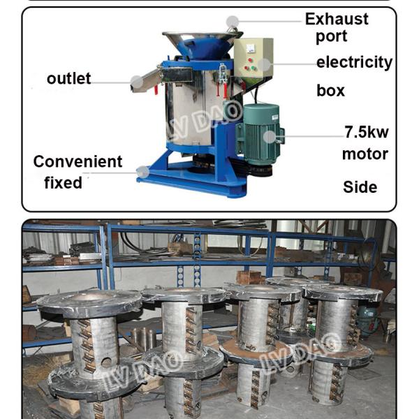 7,5 машина 800кг/Х высокой эффективности машины ЛГС пластмассы Кв Деватеринг центробежная Деватеринг