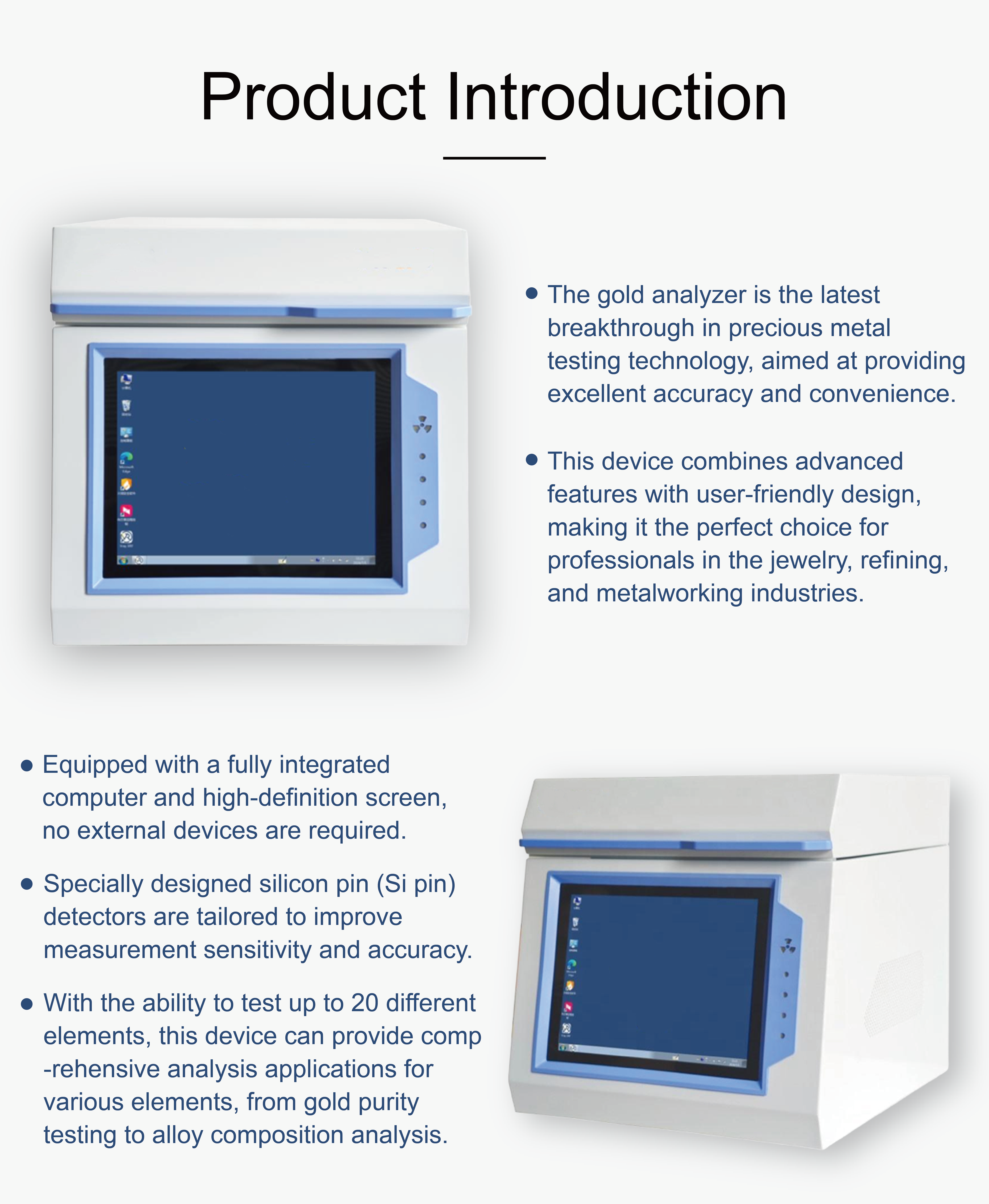 Gold Analyzer