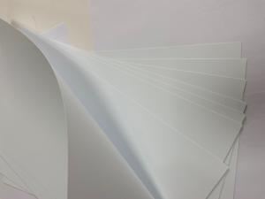 Scratch Resistant White Color PC Core Sheet 100micron 0.1mm Thickness
