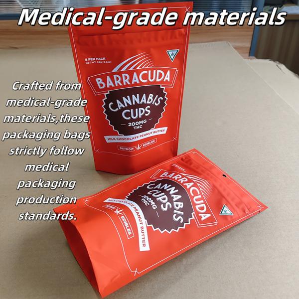 ​​Medical-Grade Child Resistant Pouches Bulk Order Discount For Medicine Packaging.