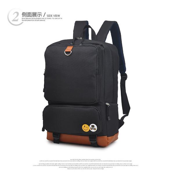 2016 new fashion shoulder bag cute female Korean students canvas bag backpack College Wind tide