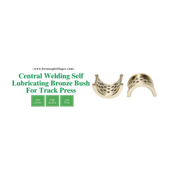 Split Shaft Self Lubricating Bronze Bush CuAl10Fe5Ni5 Aluminium Bronze Bushing