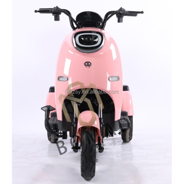 2024 Hotselling Electric Tricycle 3 Wheel Motorcycle Bike with Single Gross Weight of 75.000 kg and Range per Power 60 km