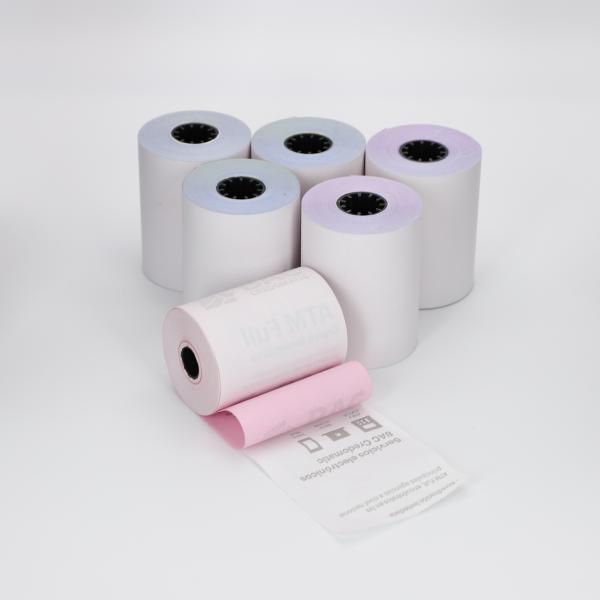 Imagem latente limpa Rolls enorme de papel térmico de Sharp& da lisura alta para o ROLO de ATM/POS