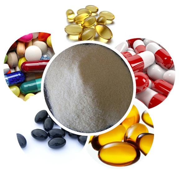 Pharmaceutical Grade Vegetable Gelatin 100% Extracted from Plants ISO9001 Certified Without Animal Ingredients for Softgel Production