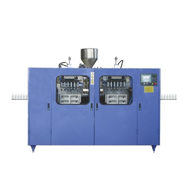 3500 BPH Hollow Fully Automatic Plastic Bottle Making Machine Double Station