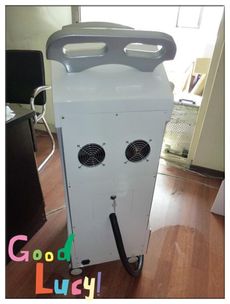 Vertical 1064 532 nm Q Switch ND YAG Laser Tattoo Removal Equipment