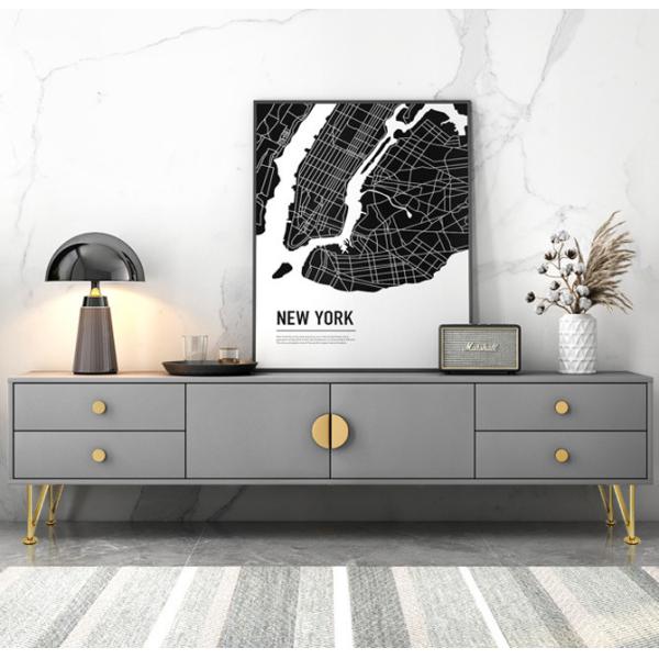 Стиль черноты 5 дюймов современный двинул под углом ноги софы ног трубки для мебели