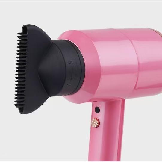 1500w Professional Negative Ion Hair Dryer Strong AC Motor Hair Care Household With 3 Air Nozzles For Curly Hair