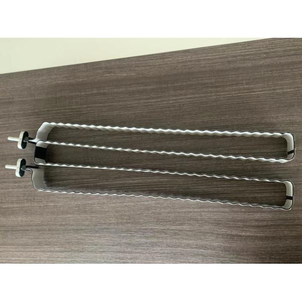 Aluminum Battery Cooling Snake Cooling Ribbon Wavy Tube For 21700 Cells