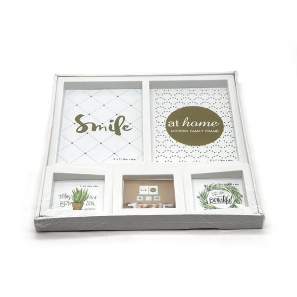 Decorative Family Collage Photo Frames With Injection Molding Technique