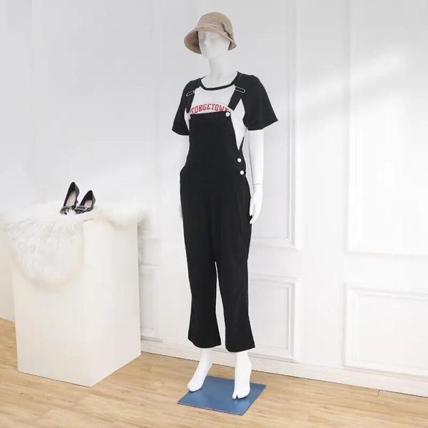 Elastic Waist Fashion Casual Pants Fashionable Wide Legged Pants