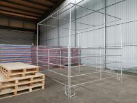 30x60mm painéis de vedação de gado galvanizados
