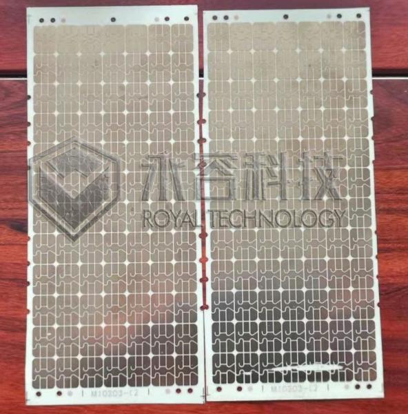 RTSP1200-PCB - Circuit imprimé PVD Gold Sputtering