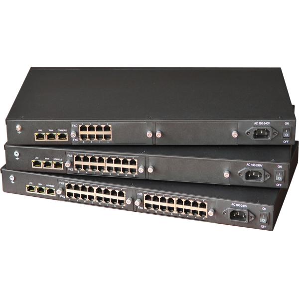 VoIP Gateway with 8/16/24/32 FXO FXS Ports for IP PBX, Call Termination