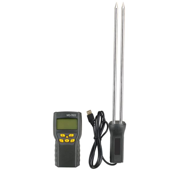 Wheat Paddy Rice Moisture Meter 2 In 1 Grain Moisture Tester