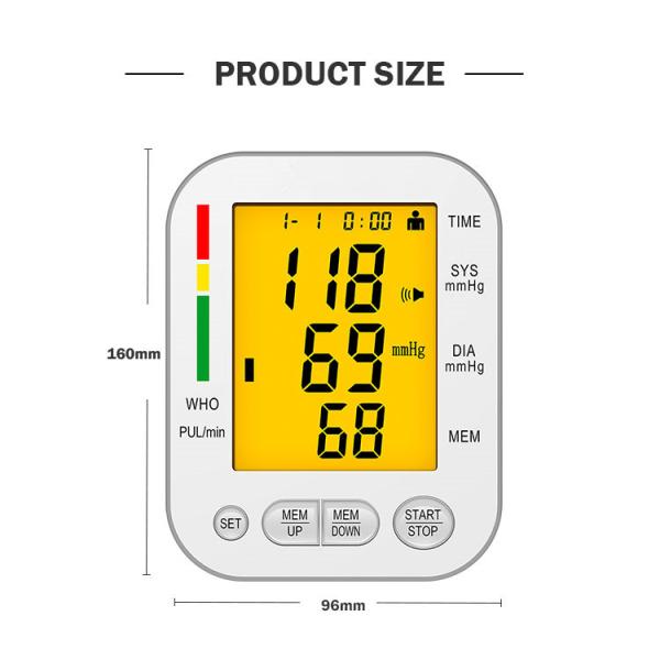 HF-B51 Arm Blood Pressure Monitors 0 - 37.3 kP 36 Months Warranty