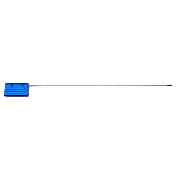 1.5mm Diameter Wire Mini Pull Tight Cable Seal with 1.96 KN Tensile Strength for Logistics Security