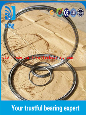 Thin Section Bearing EXCAVATOR BEARING 61807 , High speed deep groove ball bearing 61807